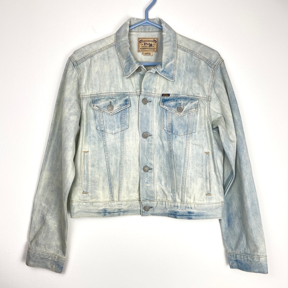 NEW Polo Ralph Lauren Women’s Denim Trucker Jacket Size M